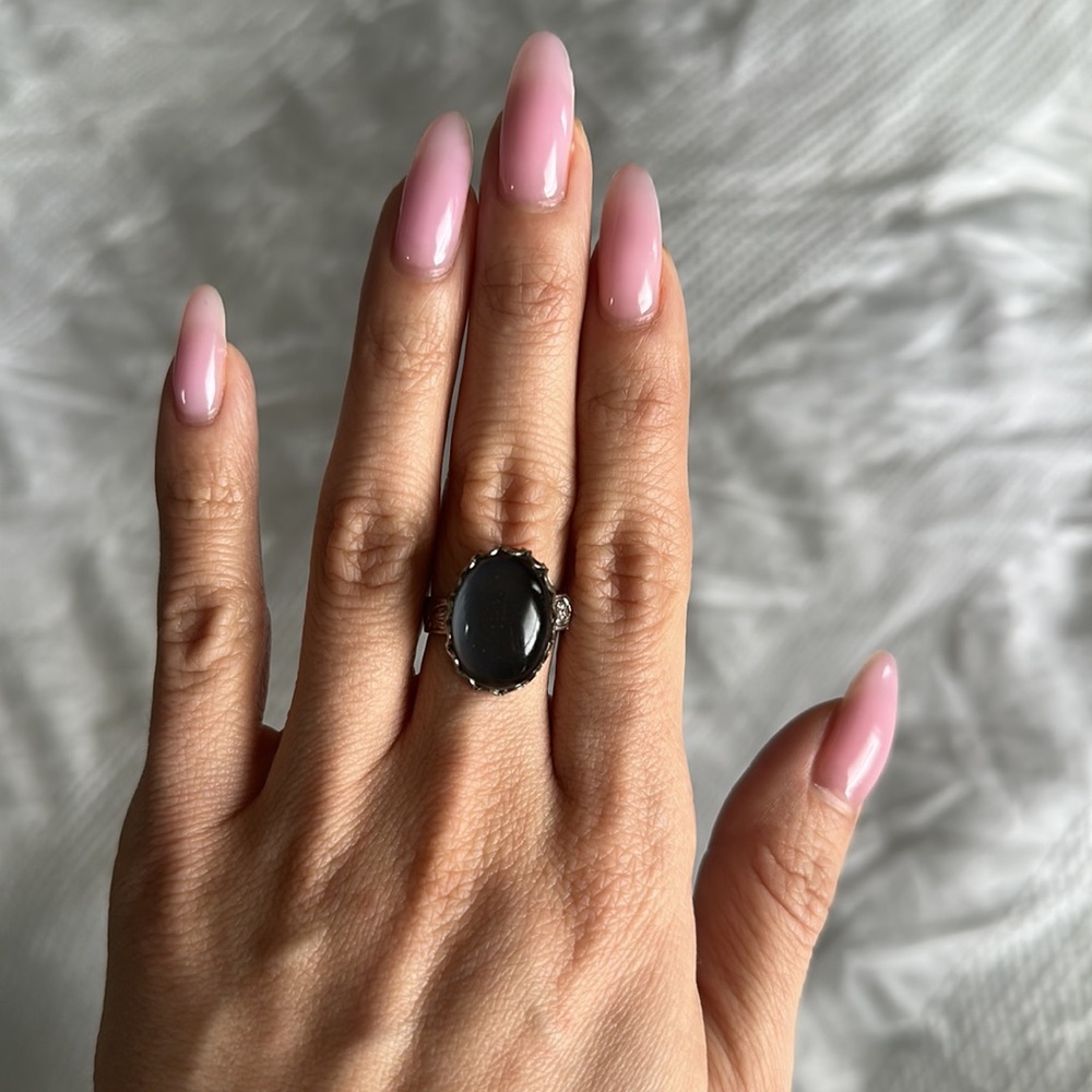 Vintage black ring